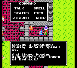 Erdrick's Token Location